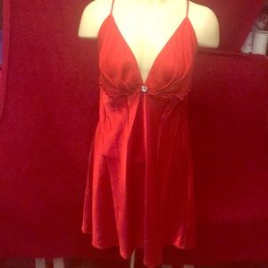 Size L Red Stain Teddie by Mariann’s Boutique